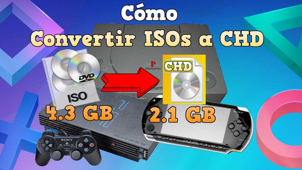 Cómo transformar ISO a CHD para ahorrar espacio en disco