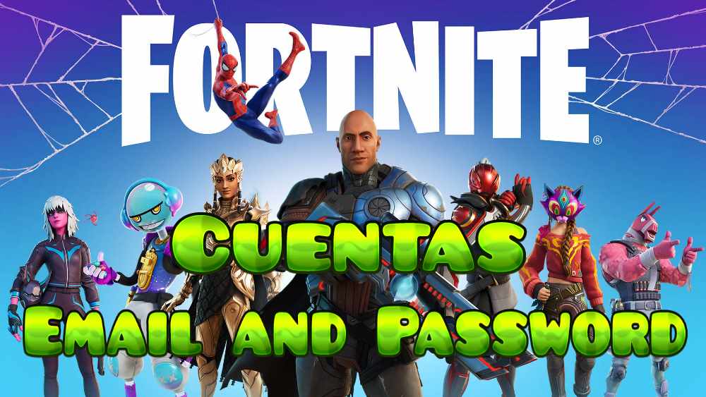 Cuentas Gratis de Fortnite gratis